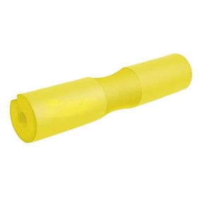 Barbell Pad Support Squat Bar Foam Cover Pad (Color: YELLOW, Type: Fitness Supplies)